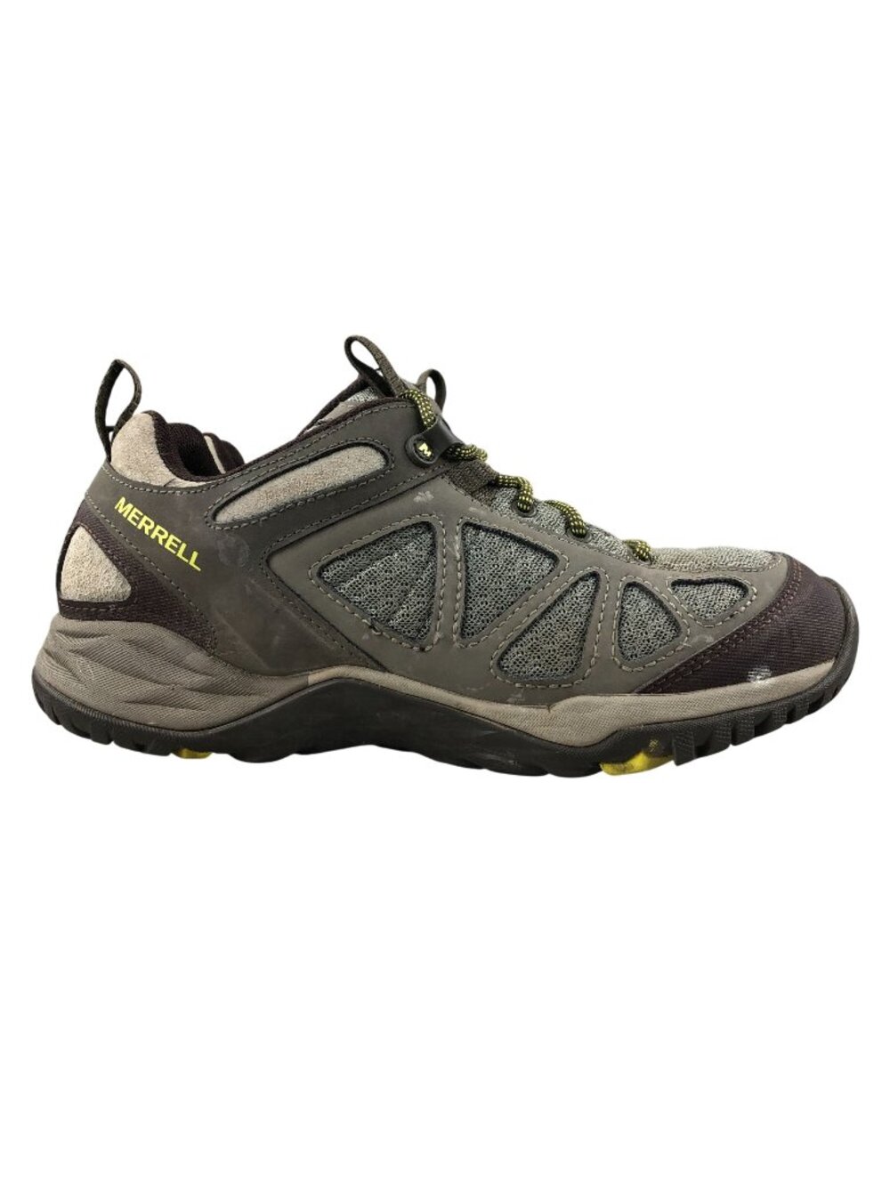 Merrell Women's Size 8 Siren Sport Q2 Dusty Olive Green Brown Leather Shoes